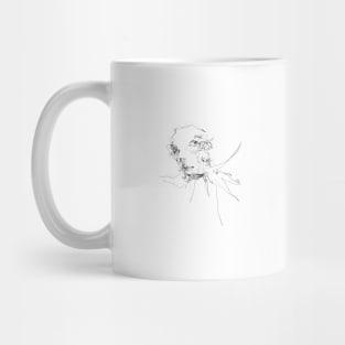 Face drawing Mug